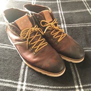 Ted Baker Sunburnt Leather Boots